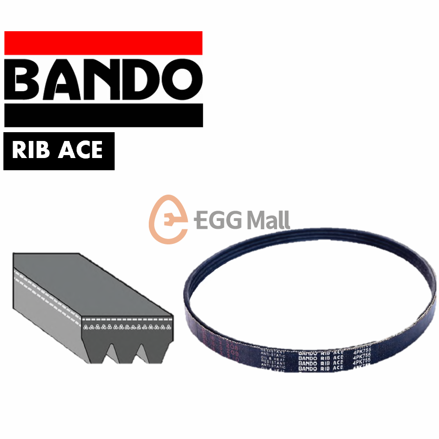 Nouveau BANDO Rib-Ace 7PK2000 Rib Belt 1" 
